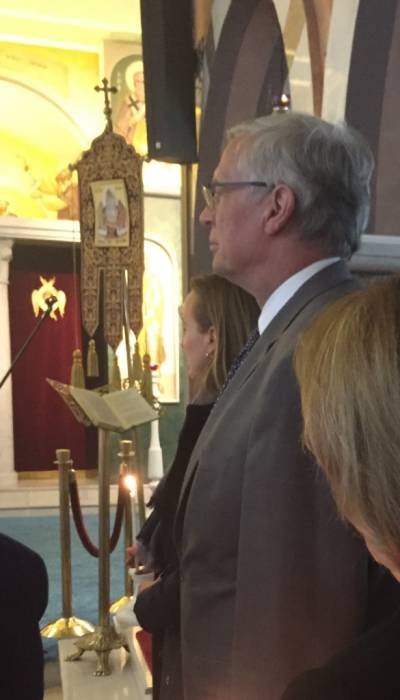 Ostergottesdienst der griechisch-orthodoxen Kirche 